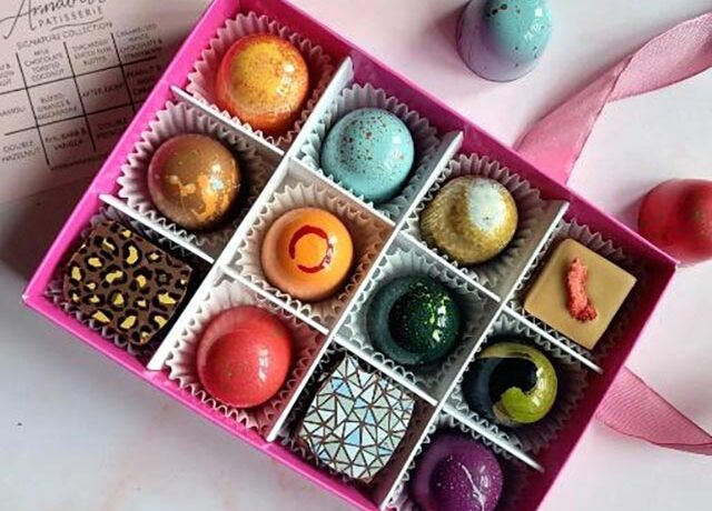 Exquisite handmade chocolates